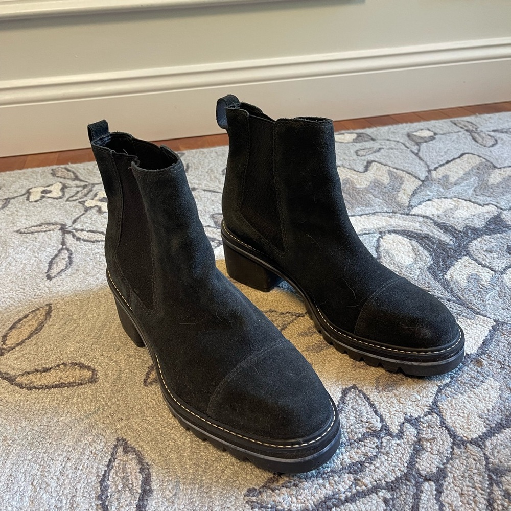Bernardo Black Ankle Boots